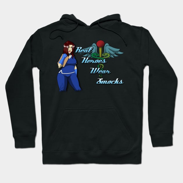 Heroes in Smocks Hoodie by EnegDesign